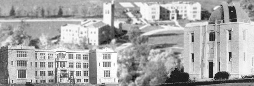 Historic Campus Photo Collage
