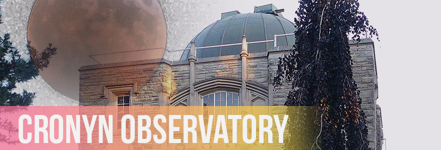 Cronyn Observatory with Lunar Eclipse