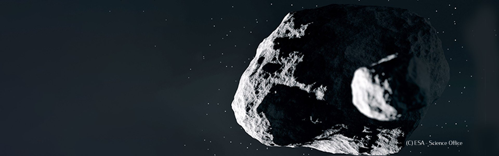 ESA photo of target asteroid