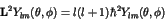 \begin{displaymath}{\bf L}^2 Y_{lm}(\theta,\phi) = l(l + 1) \hbar^2
Y_{lm}(\theta,\phi) \end{displaymath}