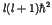$l(l+1)\hbar^2$