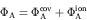 \begin{displaymath}\Phi_{\rm A} = \Phi_{\rm A}^{\rm cov} + \Phi_{\rm A}^{\rm ion}
\end{displaymath}
