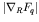 $\vert\nabla_R F_q\vert$
